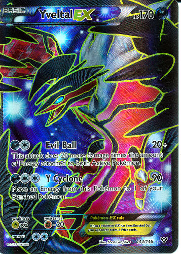 Yveltal EX Full Art - (XY)