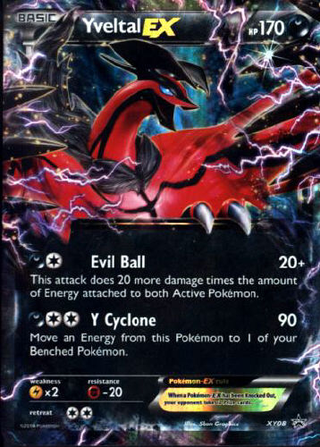 Yveltal EX - (XY Black Star Promos)