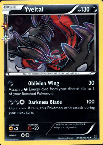 Yveltal - (Generations (Radiant Collection))