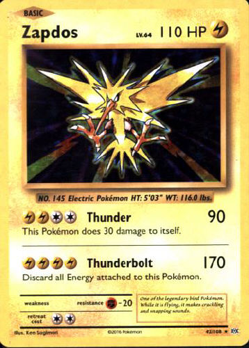 Zapdos - (Evolutions)