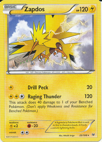 Zapdos - (Roaring Skies)