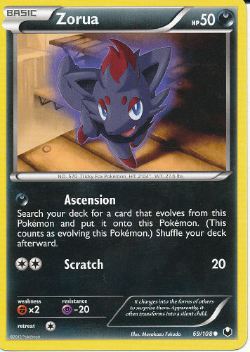 Zorua - (Dark Explorers)