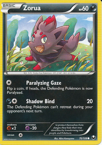 Zorua - (Dark Explorers)