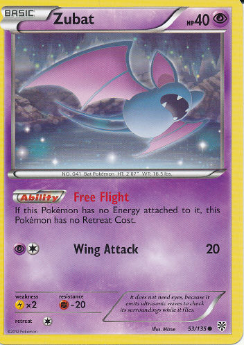 Zubat - (Plasma Storm)