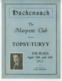 Hackensack, Paul Stewart, 1921