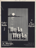 Hu-La Hu-La, Egbert Van Alstyne, 1899