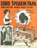 Loud Speakin' Papa, Lew Pollack, 1925