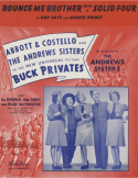 Bounce Me Brother With A Solid Four, Don Raye; Hughie Prince, 1941