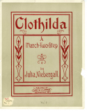 Clothilda, Julia Lee Niebergall, 1905