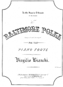 Baltimore Polka, Virgilio Bianchi, 1850