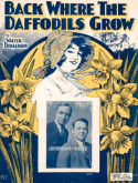 Back Where The Daffodils Grow, Walter Donaldson, 1924