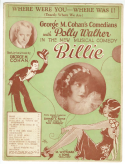 Where Were You - Where Was I, George M. Cohan, 1928