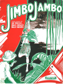 Jimbo Jambo, Nat H. Vincent; Billy Frisch; Billy Hueston, 1922