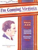 I'm Coming Virginia version 1, Donald Heywood, 1927