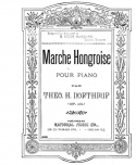 Marche Hongroise, Theo H. Northrup, 1894