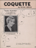 Coquette, Irving Berlin, 1928
