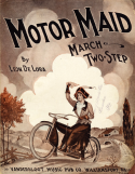 Motor Maid, Leon De Lora, 1912