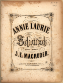 Anna Laurie Schottisch, James E. Magruder, 1857
