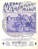 Merry American March, H. O. Wheeler, 1897