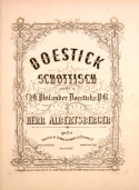 Doestick Schottisch, Herr Albertsberger, 1855