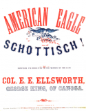 The American Eagle Schottisch, George King, 1861