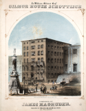 Gilmor House Schottisch, James E. Magruder, 1856