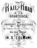 The Rail Road Schottisch, H. S. Colman, 1955