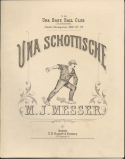 Una Schottische, M. J. Messer, 1874