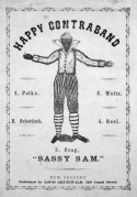 Happy Contraband Schottisch, Theod Von La Hache, 1865