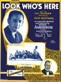 Look Who's Here!, Ken Whitmer, 1925