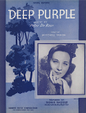Deep Purple version 2, Peter De Rose, 1939