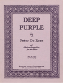 Deep Purple version 1, Peter De Rose, 1934