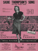 Sadie Thompson's Song (The Blue Pacific Blues), Lester Lee, 1953