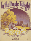 In The Purple Twilight, Percy Wenrich, 1924