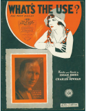 What's The Use?, Isham E. Jones; Charles Newman, 1930