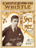 I'll Stand Beneath Your Window To-Night And Whistle, Jerry Benson; Jimmy McHugh; George E. Price, 1922