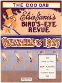 The Doo-Dab, Bert Kalmar; Harry Ruby, 1925
