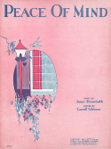 Peace Of Mind, Carroll Gibbons, 1929