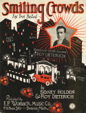 Smiling Crowds, Sidney Holden; Roy Dieterich, 1923