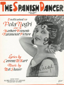 The Spanish Dancer, Mel Shauer, 1923