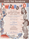 Over The Rainbow version 1, Harold Arlen, 1939