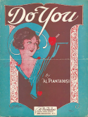 Do You?, Albert Piantadosi, 1927