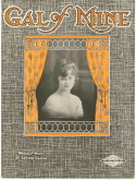 Gal Of Mine, Lester Calvin, 1919