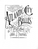 Atlantic City Belles, John J. Thomas, 1903