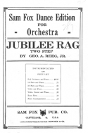 Jubilee Rag, George A. Reeg, Jr., 1915