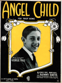 Angel Child, George E. Price; Abner Silver; Benny Davis, 1922