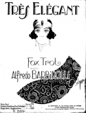 Très Élégant, Alfredo Barbirolli, 1923