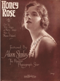 Honey Rose, Maceo Pinkard, 1921
