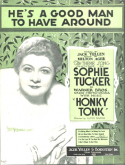 He's A Good Man To Have Around, Milton Ager, 1929