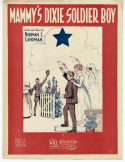 Mammy's Dixie Soldier Boy, Norman H. Landman, 1918